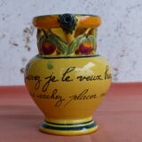 Pichet en faience, Bagnoles de l'Orne