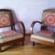 Fauteuils coloniaux anciens
