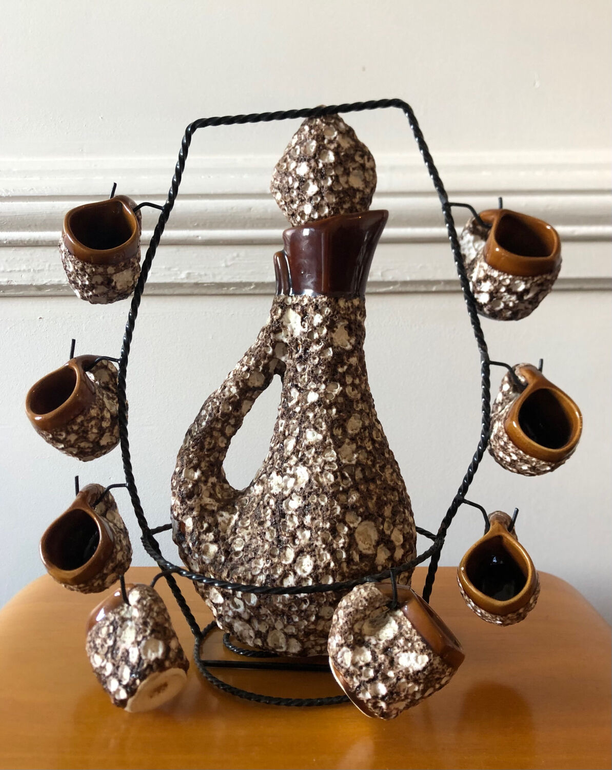 Vallauris fatlava liqueur set