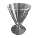 Vase conique à pied