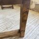 Table de ferme travail pin 1950 220cm