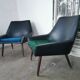 Pair of vintage armchairs 1960