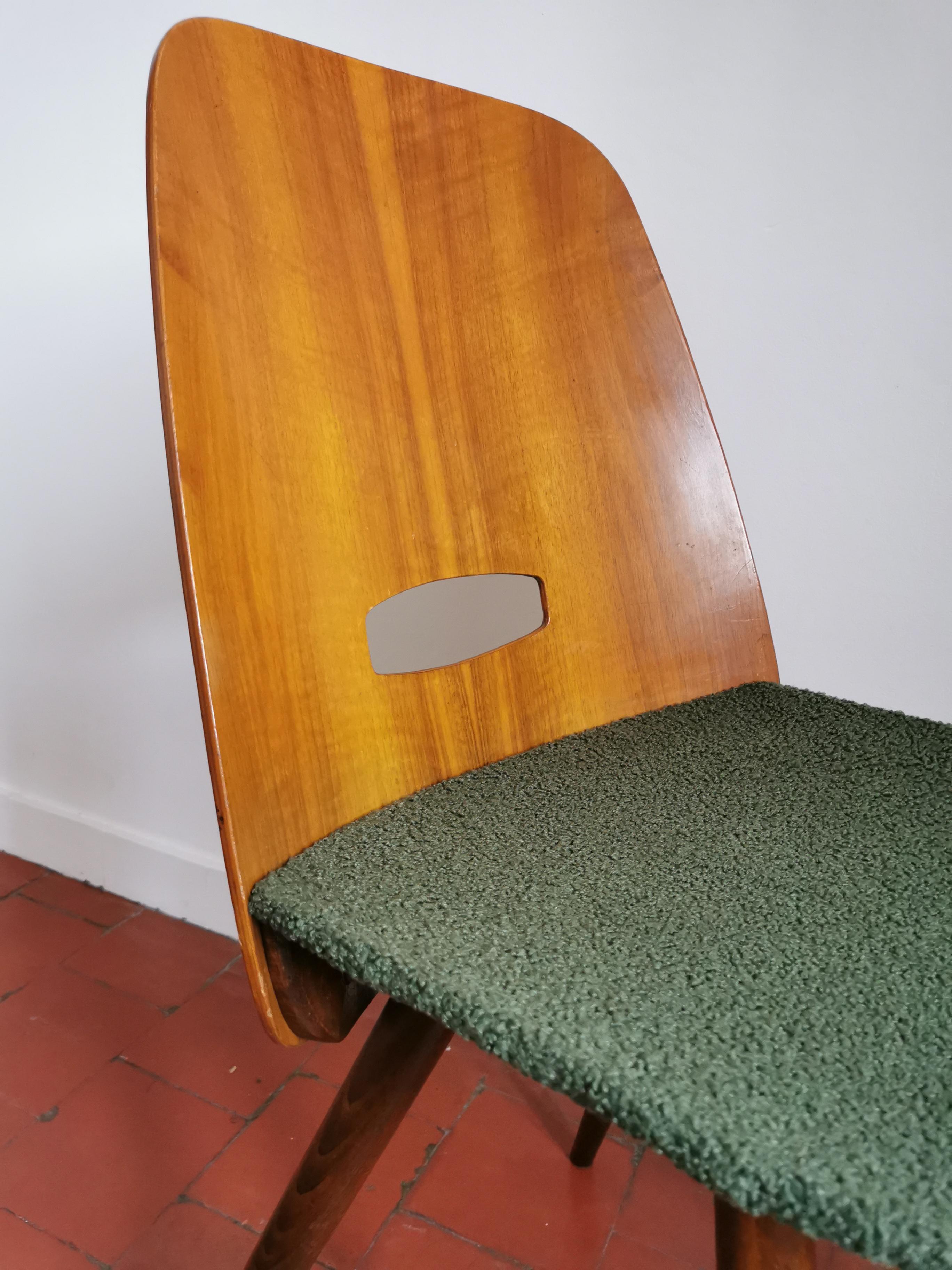 Chaise du designer tchèque F. Jirak pour Tatra 1960