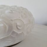 Ceiling lamp flowers in molded glass