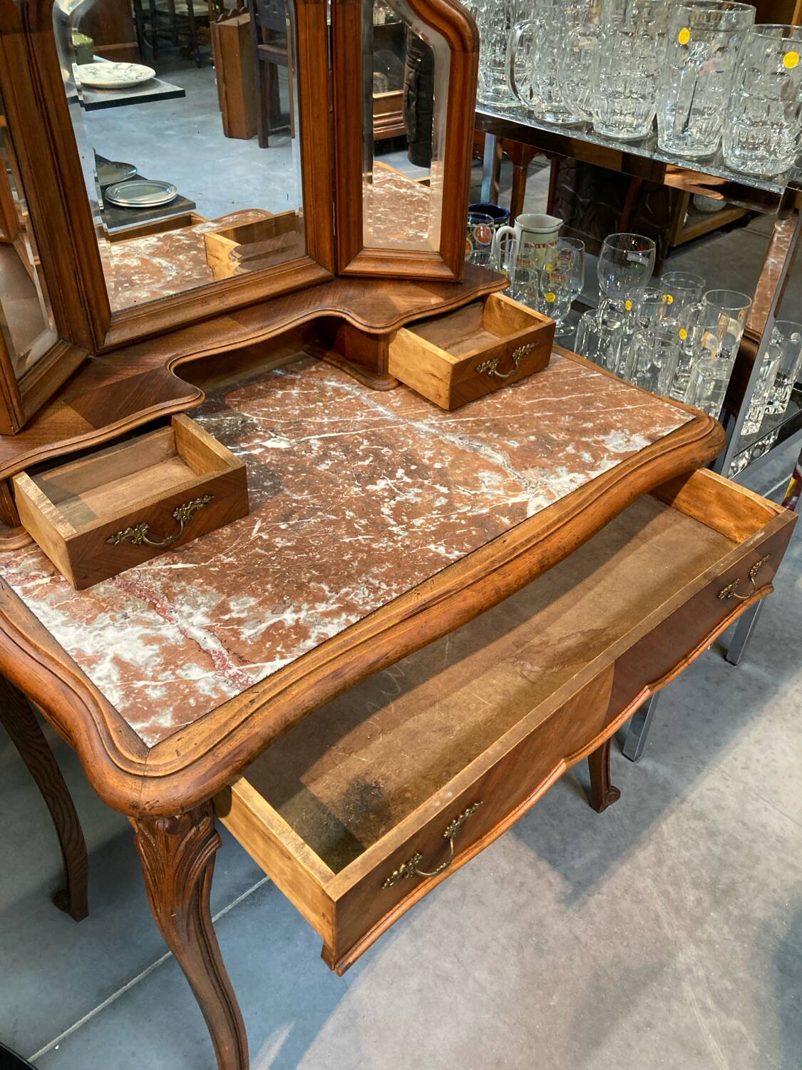 Louis XV style dressing table