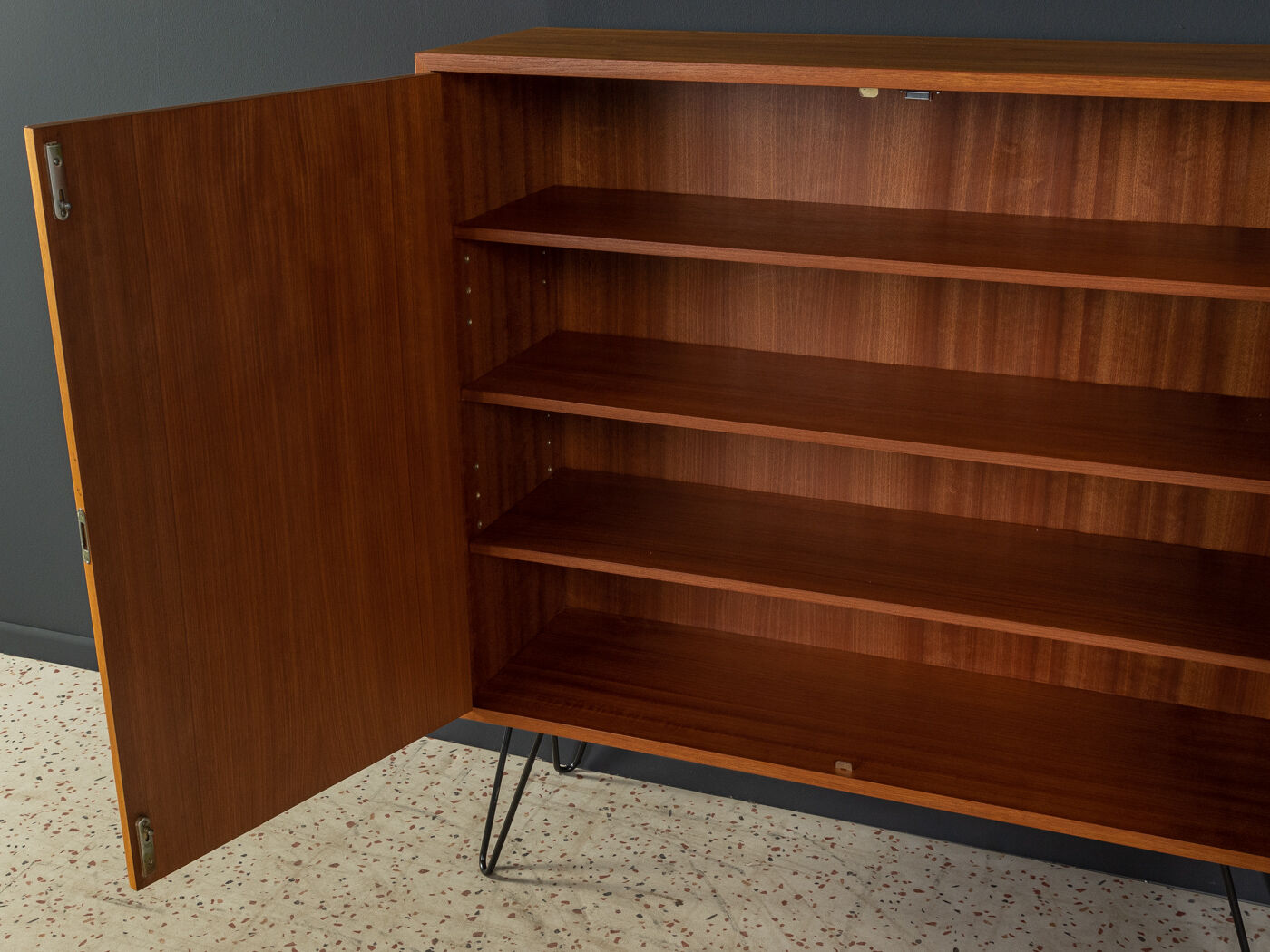 1950s shoe cabinet, Oldenburger Möbelwerkstätten