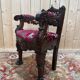 Trône d'évêque – Style Renaissance / Louis XIII – Bois sculpté – XIXe