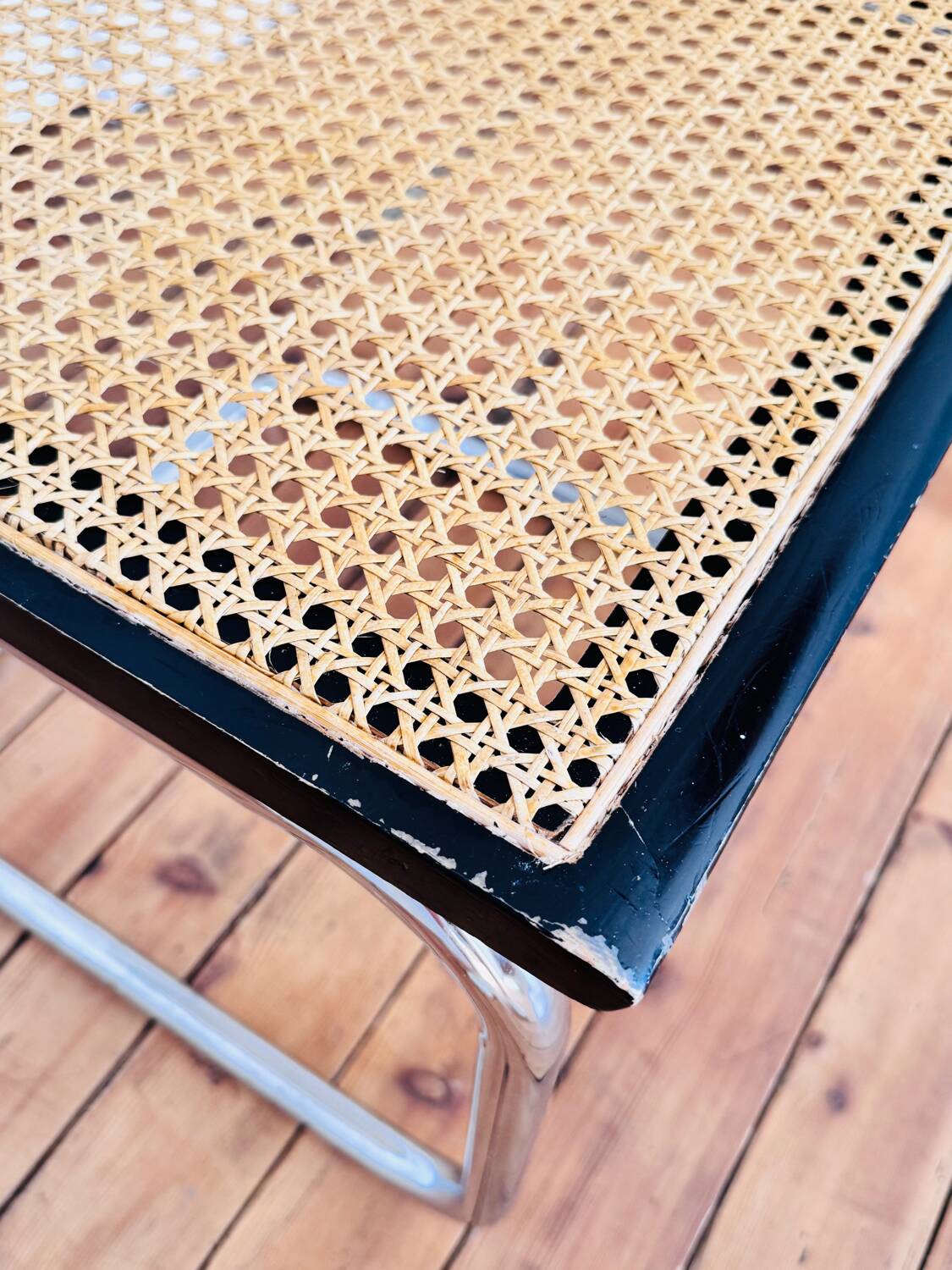 3 chaises Cesca Marcel Breuer B32