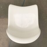 Panton side chairs from the mid-century by Verner Panton for Herman Miller, 1960s.