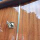 Enfilade laque noire et teck Ameublement NF 1960