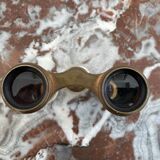 Opera binoculars in Mother-of-Pearl and Brass - authentic - Early XXth - France