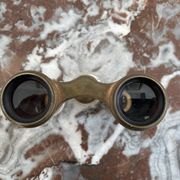 Opera binoculars in Mother-of-Pearl and Brass - authentic - Early XXth - France
