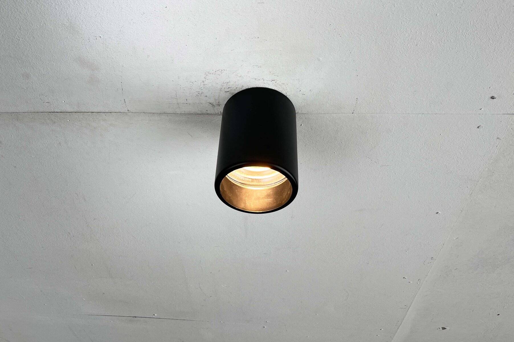 Modern minimalist ceiling lights from the mid-century by Orno, Finland, 1960, set of 2.