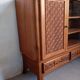 Display buffet in cherry veneer and natural wood.