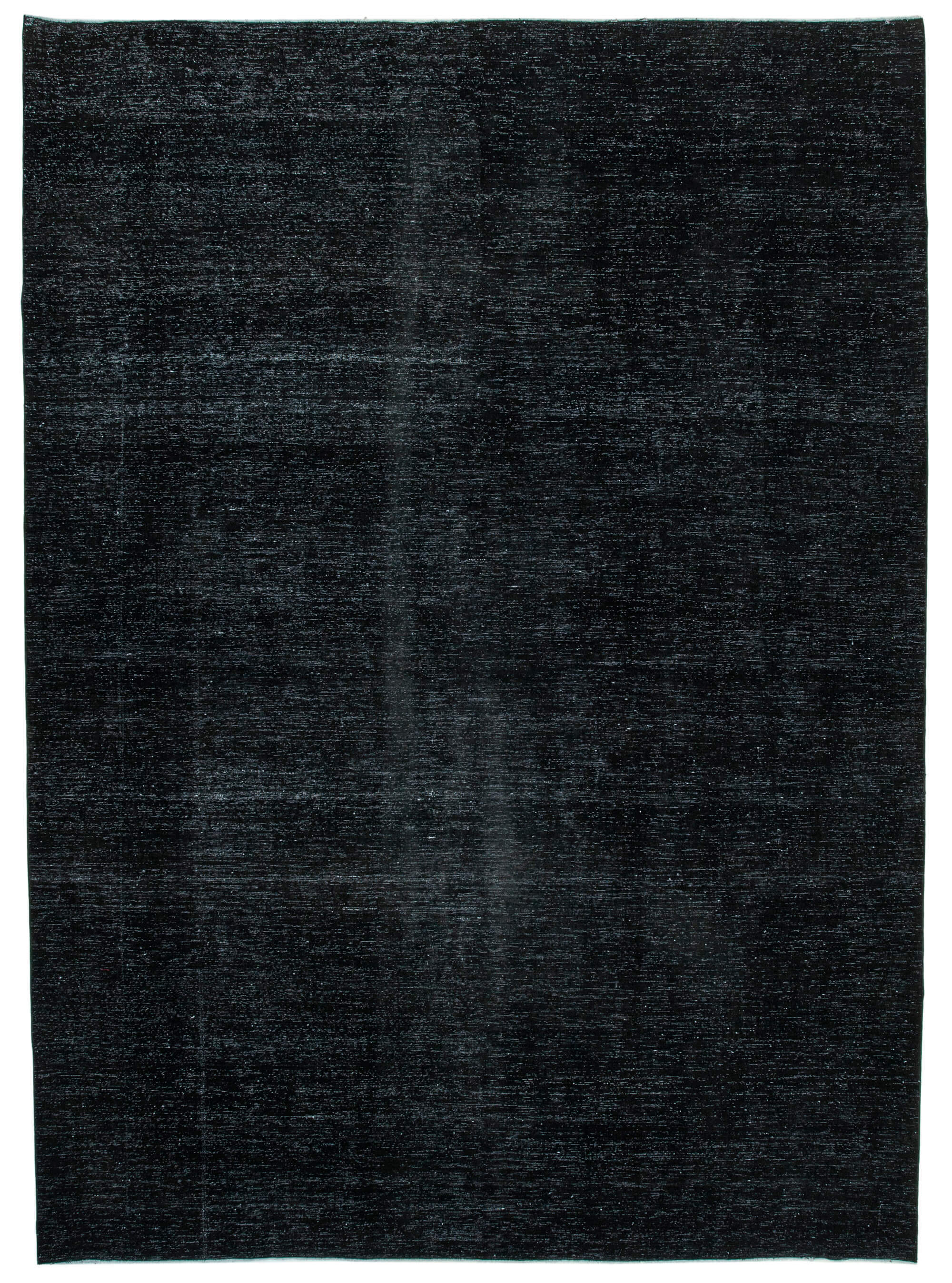 Handmade Oriental Overdyed 293 cm x 407 cm Black Wool Carpet