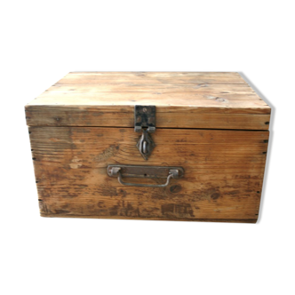 Old wooden chest