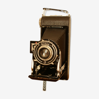 Appareil photo vintage kodak senior six 16 avec notice et housse