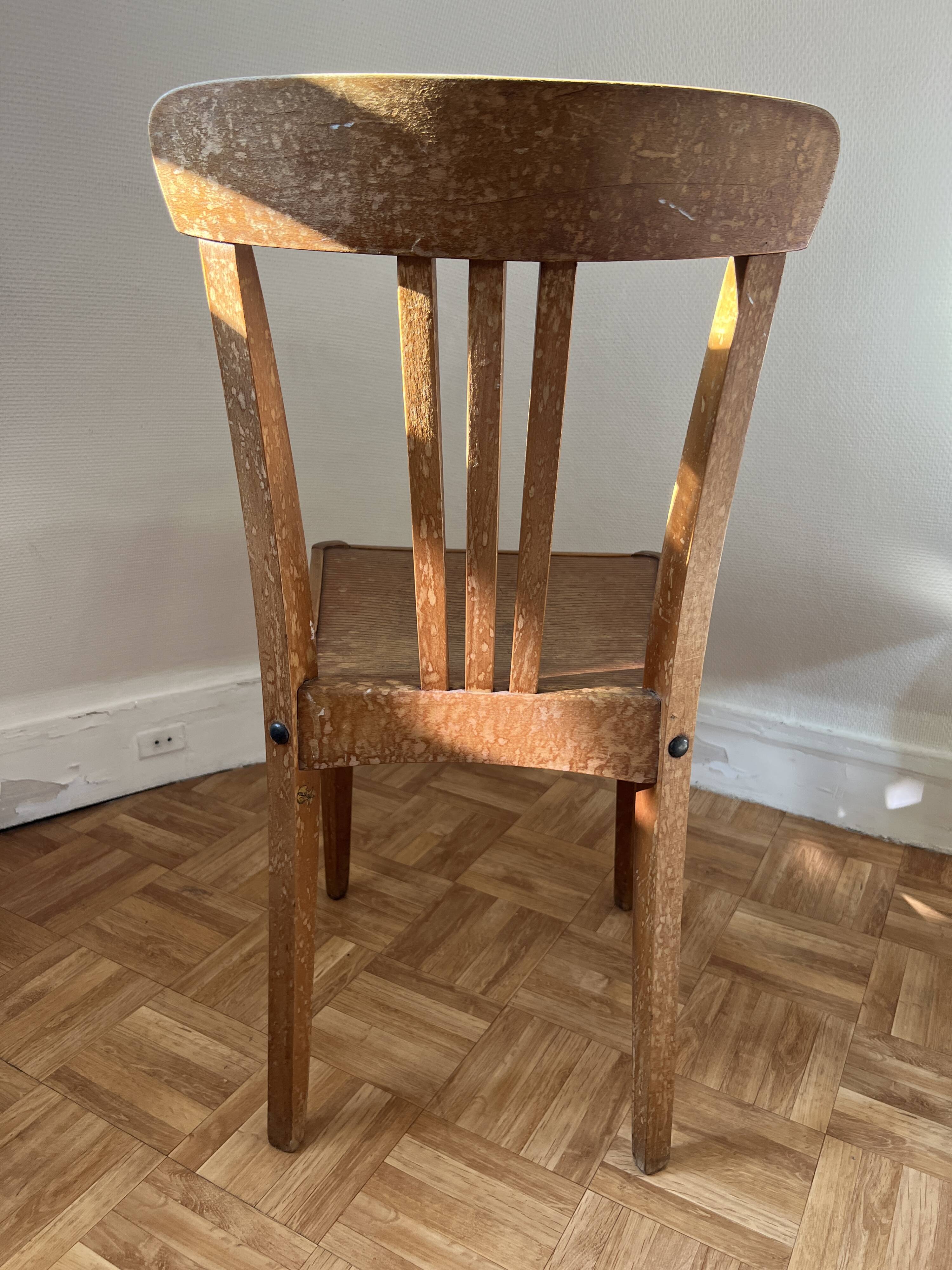 Pair of bistro chairs