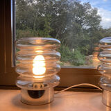 Paire de lampes de chevet vintage