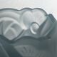 Art Deco Flower Vase (circa 1930) stylized flower motifs thick opaque glass
