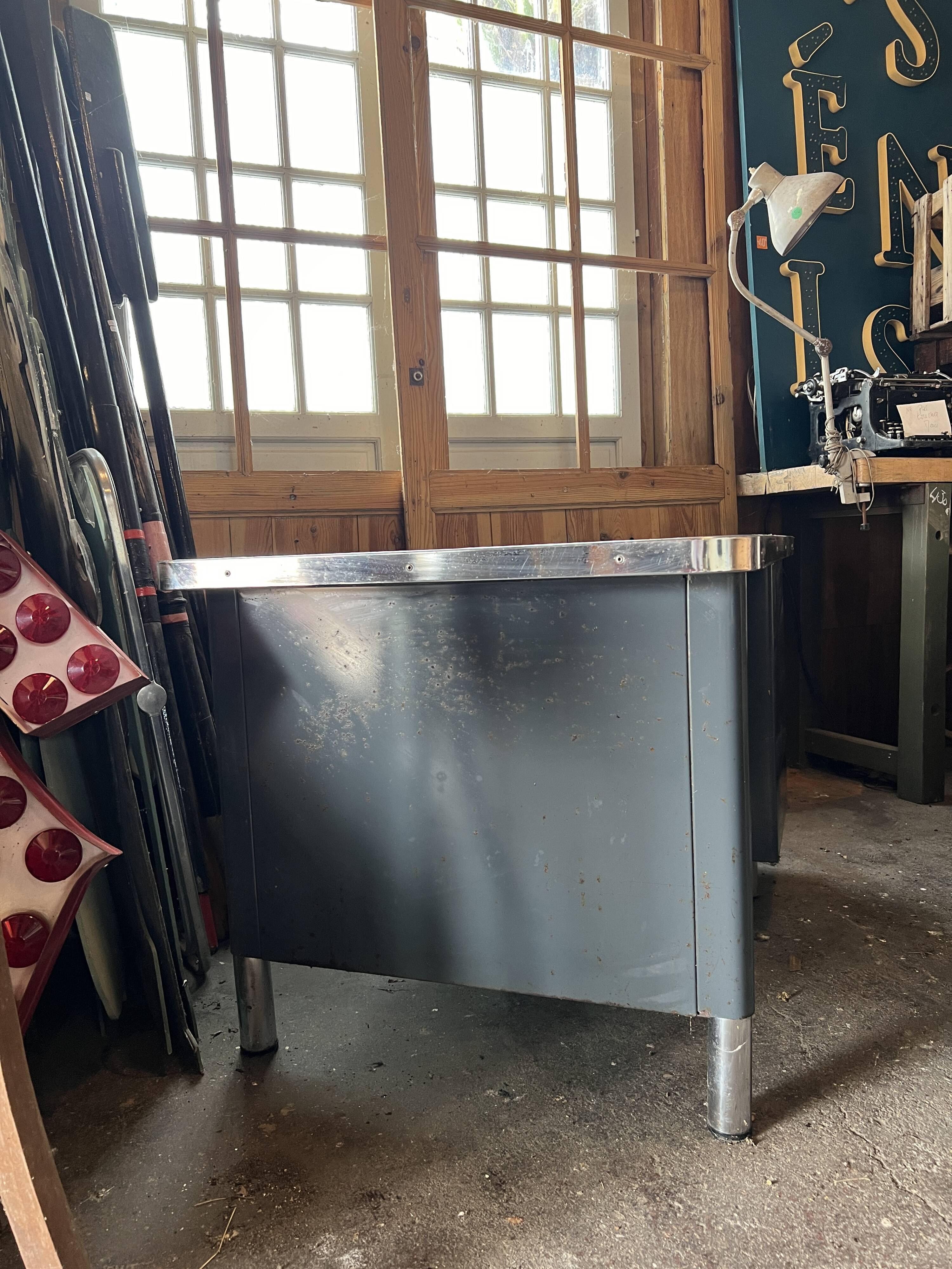 Vintage industrial desk