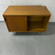 Florence Knoll furniture in teak from the 1970s.