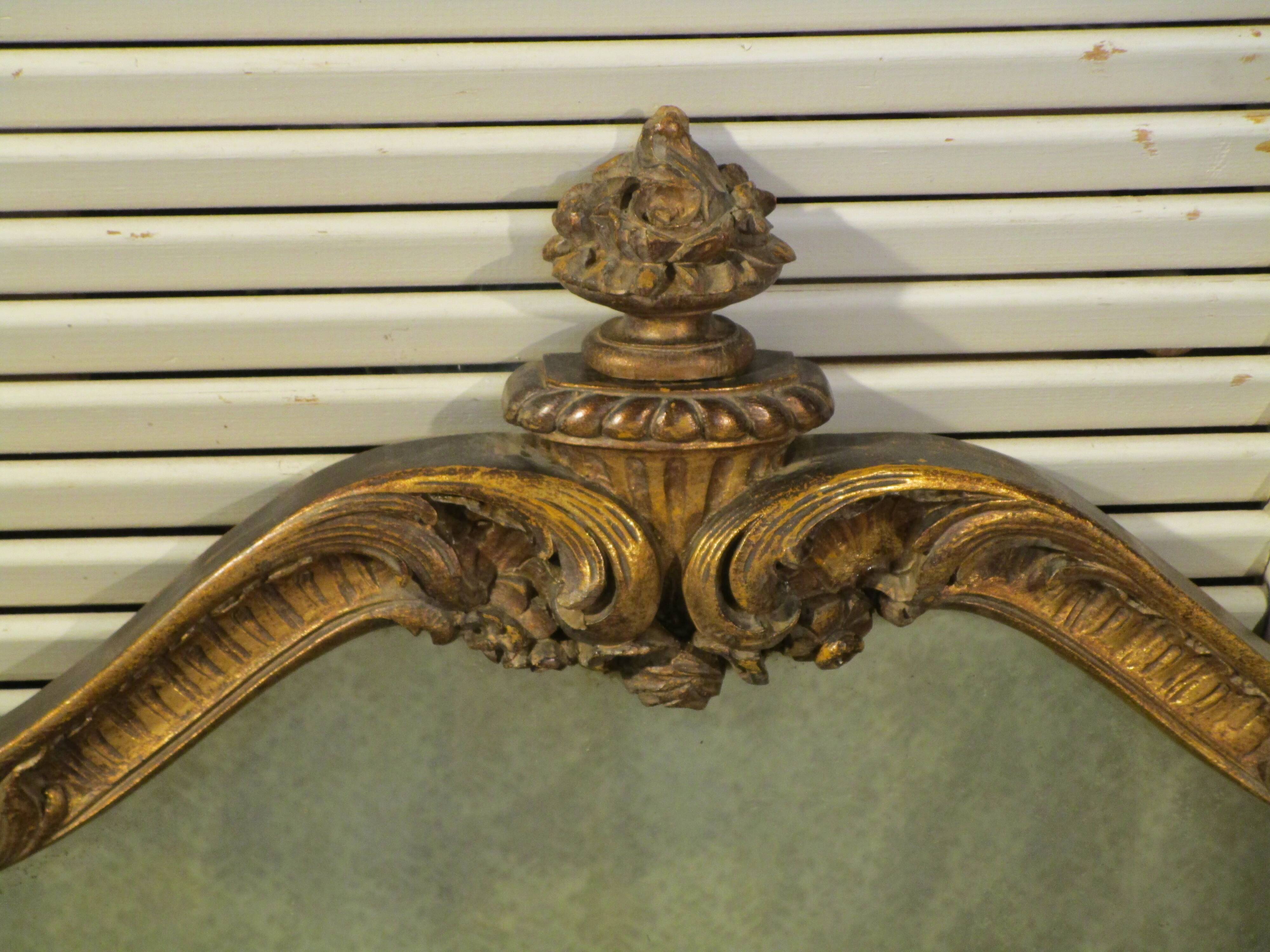 Mirror golden era woods 19eme - 122x96cm