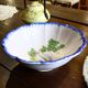 Old earthenware salad bowl