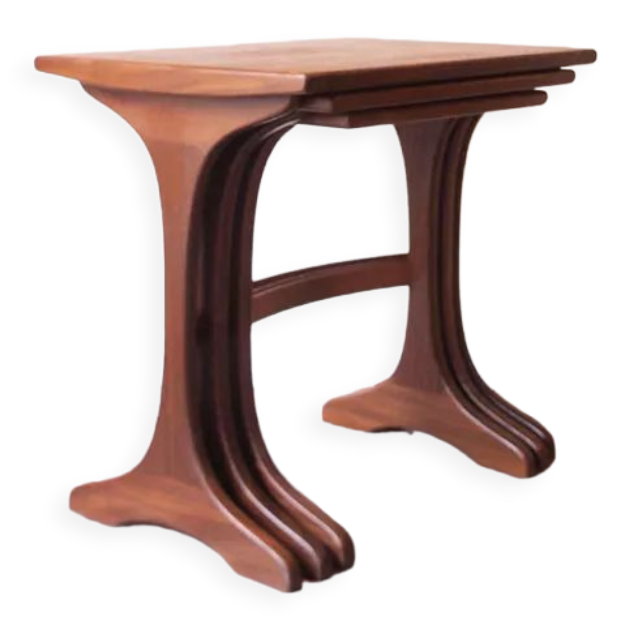 Vintage Scandinavian nesting tables