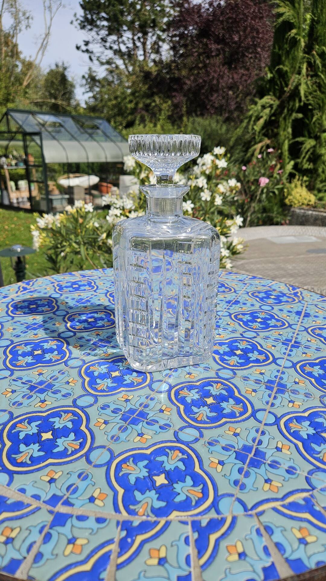 Carafe en verre