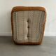 Chauffeuse " togo"  en cuir marron par Michel Ducaroy