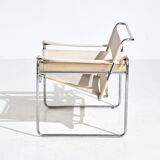 Pair of chairs model b3 Wassily by Marcel Breuer