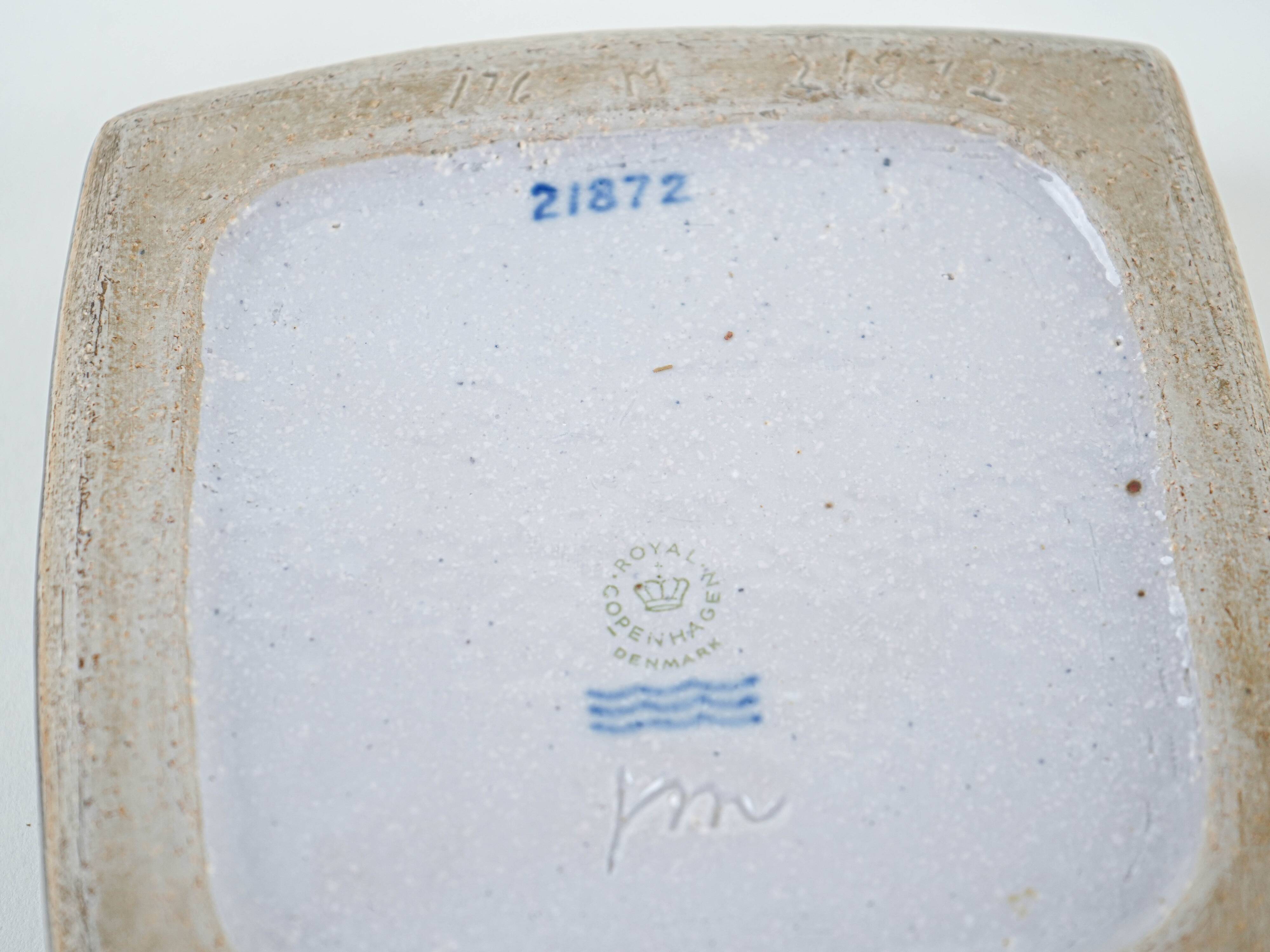 Ceramic bowl, Danish design, 1960s, manufactured by Royal Copenhagen