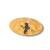 Important fruit bowl Grandjean Jourdan in Vallauris