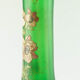 Vase Legras vert bouteille art nouveau