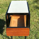 Table formica feet tubes bar