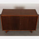 Vintage dark oak chest of drawers by Jiri Jiroutek, model U-450, 1960