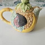 Handmade slip teapot FG
