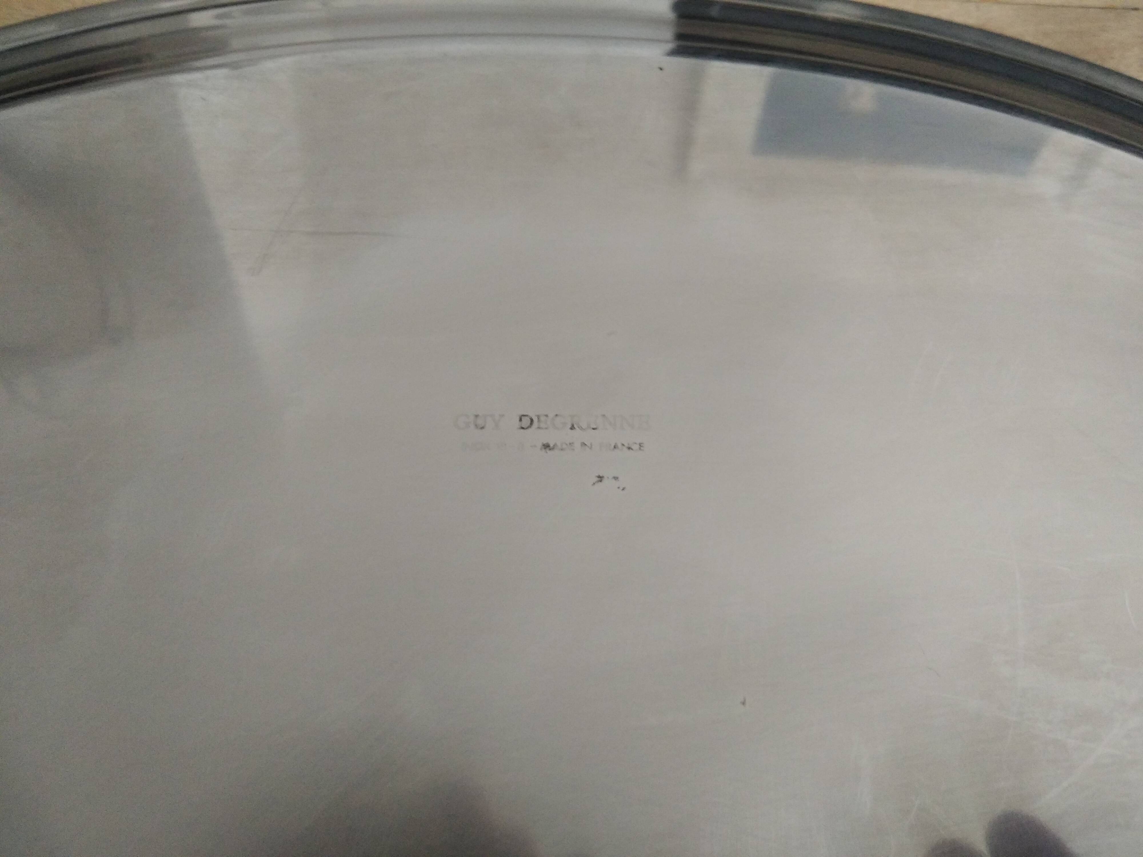 Big oval dish model Guy Degrenne collection MANOIR