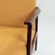 Pair Lounge Chairs Vintage Yellow Boucle,  Mid Century Design, 1960