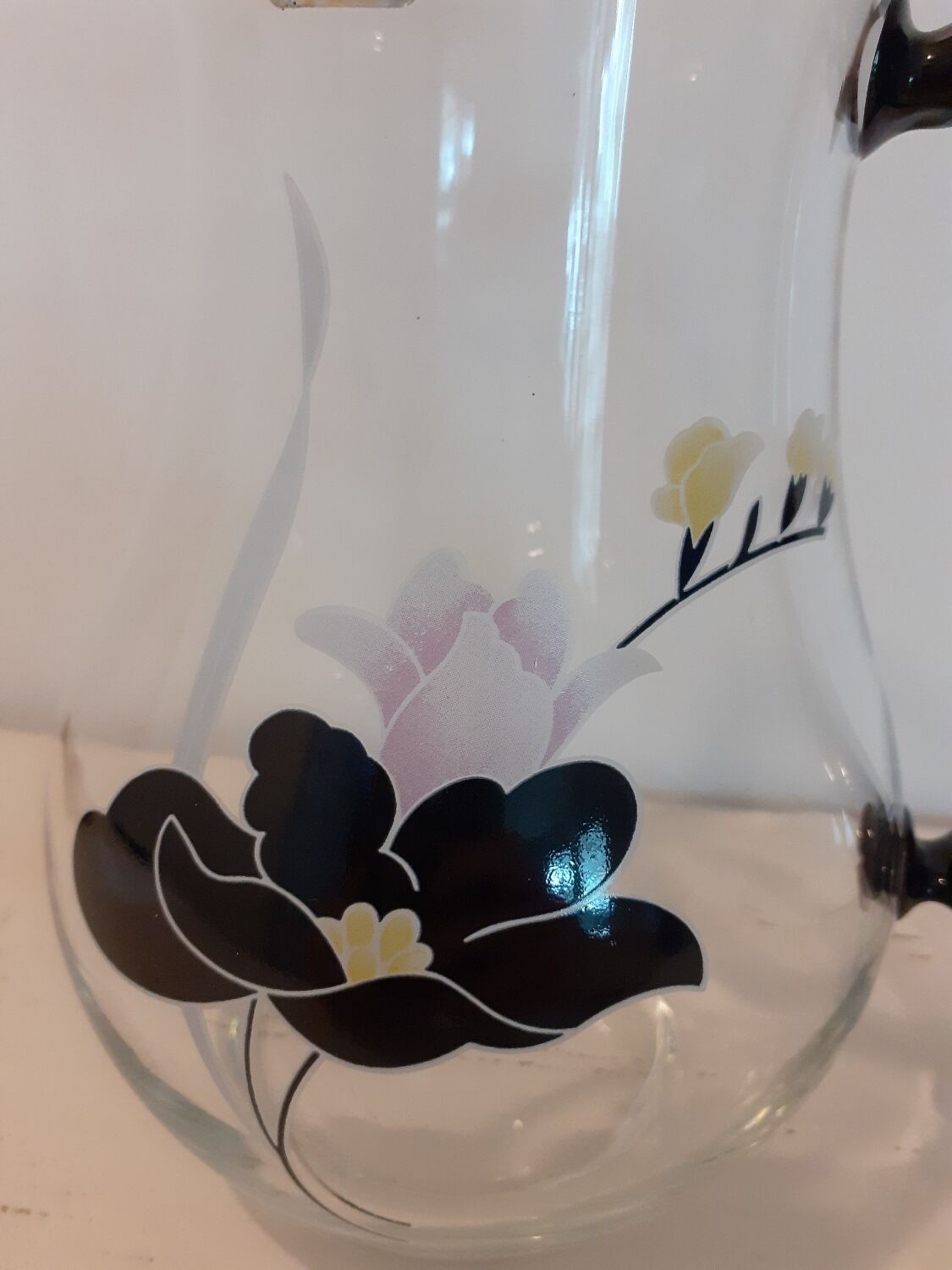 Vintage Domino Anais Luminarc Pitcher