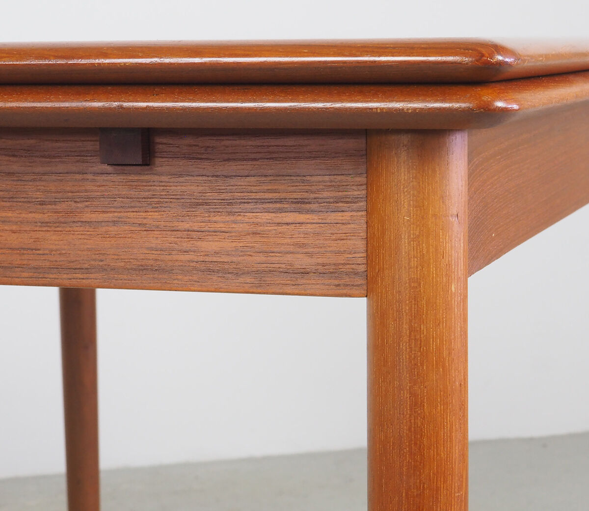 Teak Danish design extendable dining table, 1960's