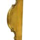 Baroque vintage gold wall-mounted console/table.
