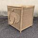 Vintage rattan chest