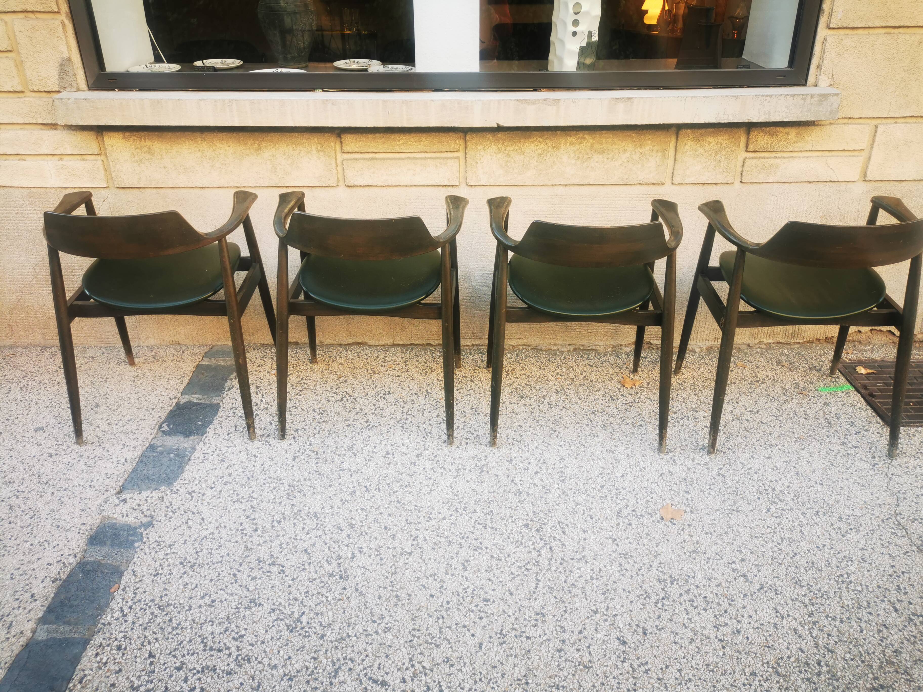 Suite of 4 design chairs by ag barcelona