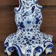Delft swallow earthenware candlestick early 20th century