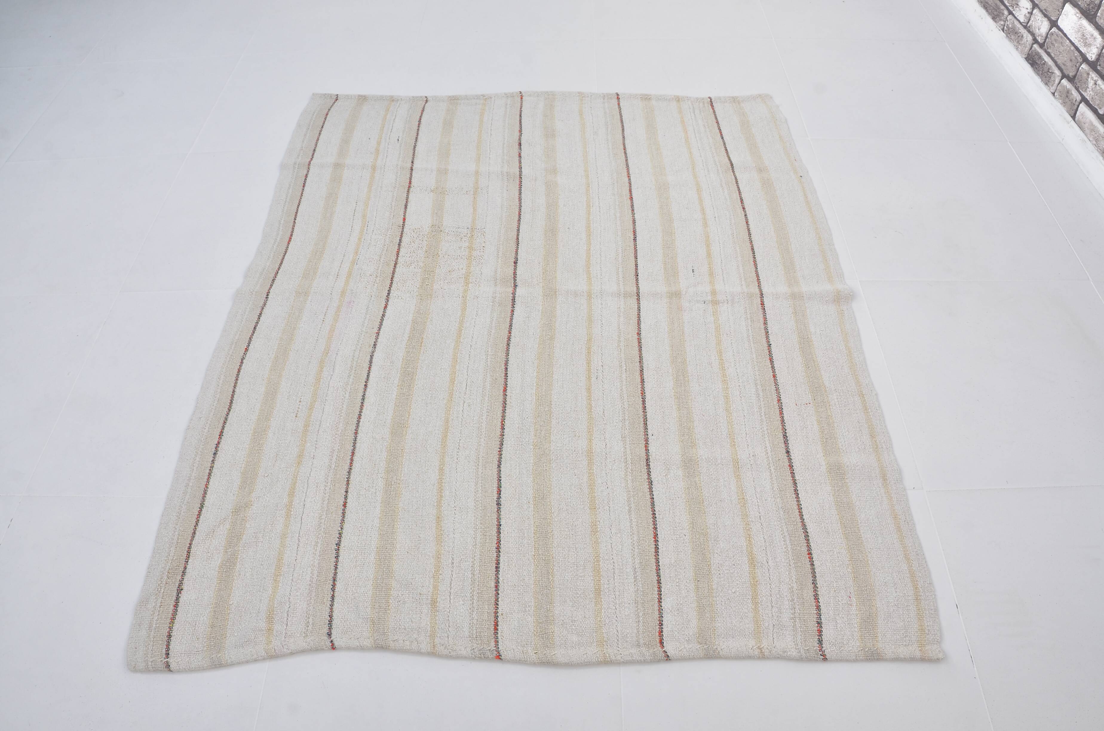 Oushak Stripe Hmep Kilim Rug sku 3661
