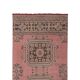 Vintage Turkish Oushak Rug Handwoven 79x664 cm