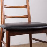 Set of 4 Danish Liz chairs in rosewood by Niels Kofoed, 1960s.