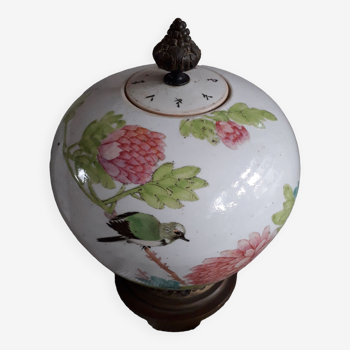 Très belle céramique chinoise rare de la fin du XIX siècle